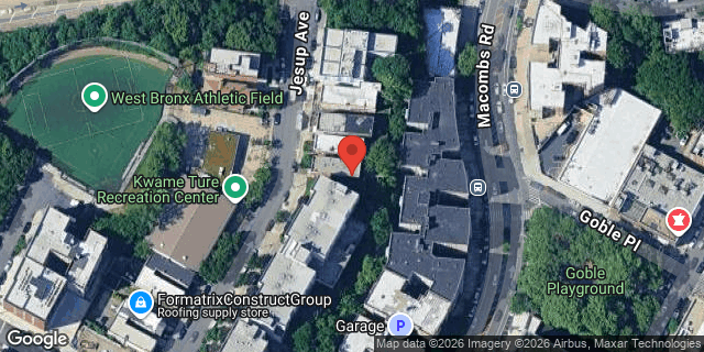Aerial map of 1536 JESUP AVENUE, Bronx