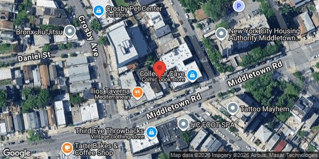 Aerial map of 3013 MIDDLETOWN ROAD, Bronx