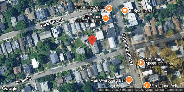 Aerial map of 103 CAROLL STREET, Bronx
