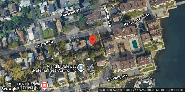 Aerial map of 194 CAROLL STREET, Bronx
