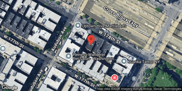 Aerial map of 530 WEST 178 STREET, Manhattan