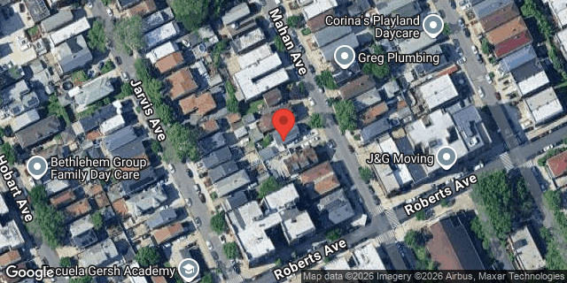 Aerial map of 1719 MAHAN AVENUE, Bronx
