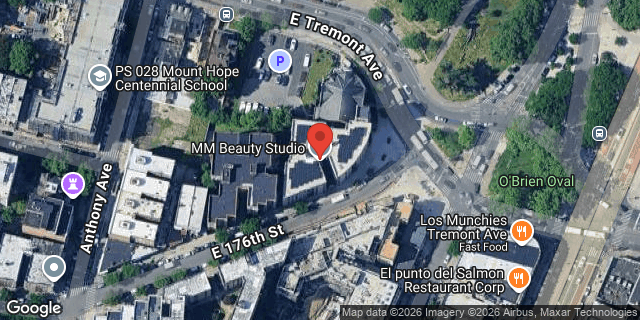 Aerial map of 333 EAST 176 STREET, Bronx