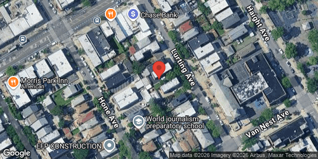 Aerial map of 1725 LURTING AVENUE, Bronx