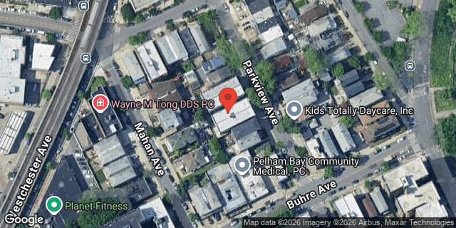 Aerial map of 1819 PARKVIEW AVENUE, Bronx