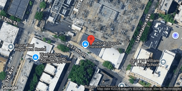 Aerial map of 551 EAST 179 STREET, Bronx