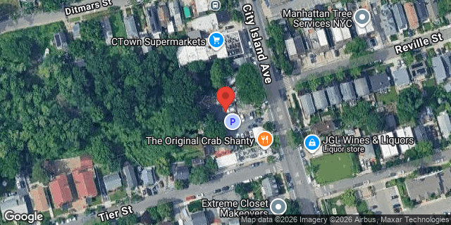 Aerial map of 369 CITY ISLAND AVENUE, Bronx