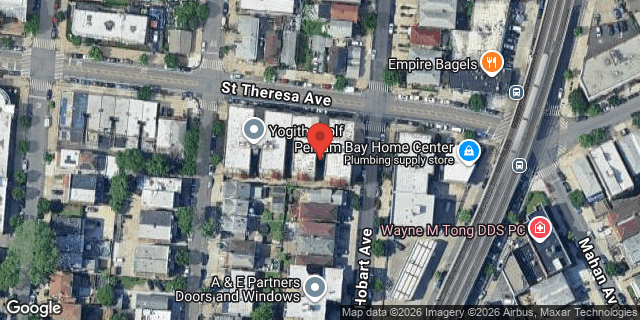 Aerial map of 2916 ST THERESA AVENUE, Bronx