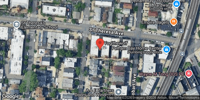 Aerial map of 2900 ST THERESA AVENUE, Bronx