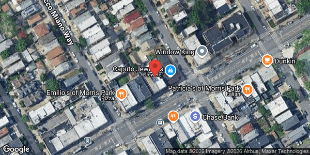 Aerial map of 1061 MORRIS PARK AVENUE, Bronx