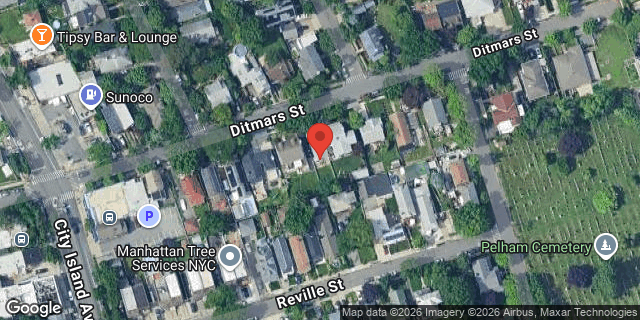Aerial map of 170 DITMARS STREET, Bronx