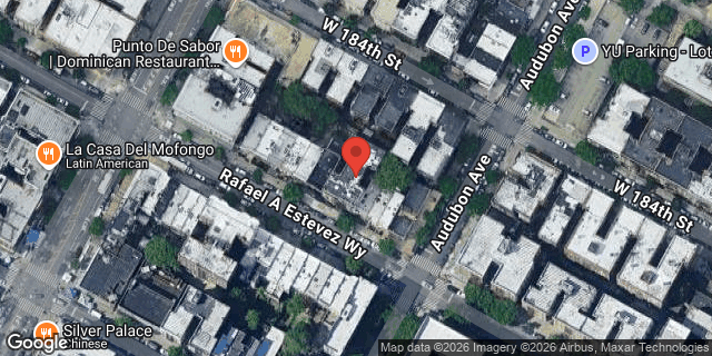 Aerial map of 559 WEST 183 STREET, Manhattan