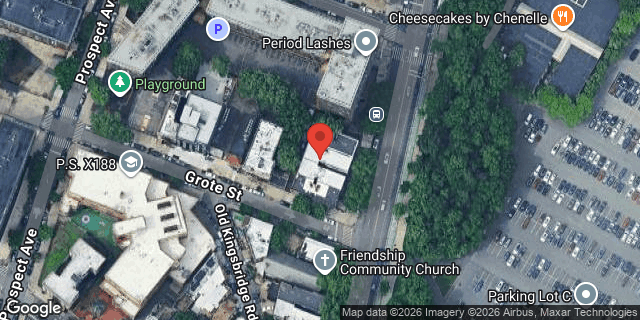 Aerial map of 2297 SOUTHERN BOULEVARD, Bronx