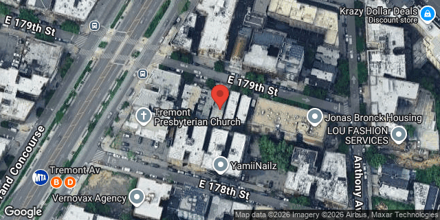 Aerial map of 216 EAST 179 STREET, Bronx