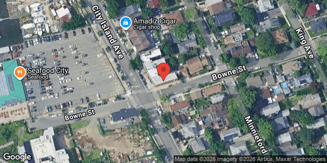 Aerial map of 450 CITY ISLAND AVENUE, Bronx