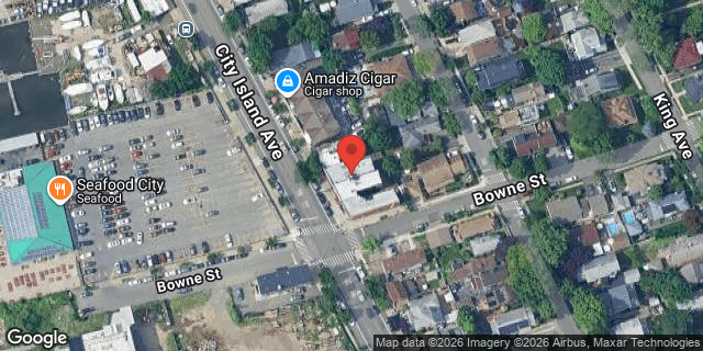 Aerial map of 454 CITY ISLAND AVENUE, Bronx