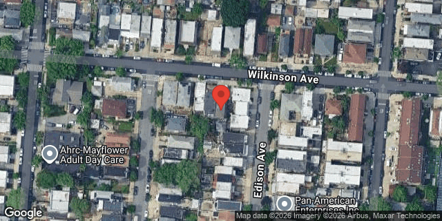 Aerial map of 2886 WILKINSON AVENUE, Bronx