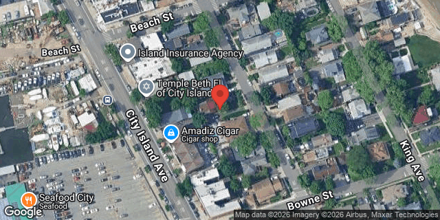 Aerial map of 469 MINNIEFORD AVENUE, Bronx