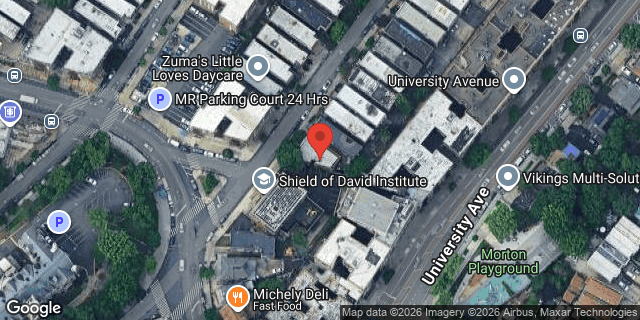 Aerial map of 1812 ANDREWS AVENUE SOUTH, Bronx