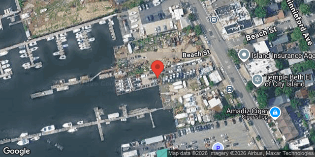 Aerial map of 499 CITY ISLAND AVENUE, Bronx