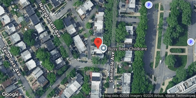 Aerial map of 1785 SEMINOLE AVENUE, Bronx