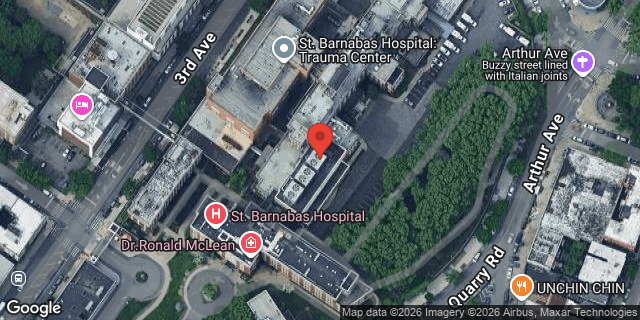 Aerial map of 4422 3 AVENUE, Bronx