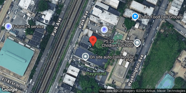 Aerial map of 4440 PARK AVENUE, Bronx