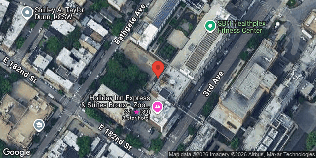 Aerial map of 4487 3 AVENUE, Bronx