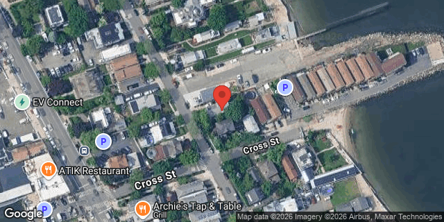 Aerial map of 558 MINNIEFORD AVENUE, Bronx