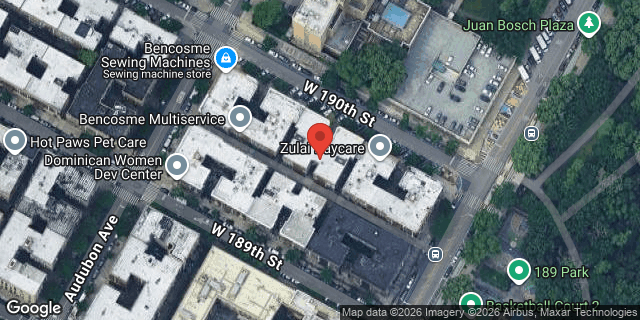 Aerial map of 510 WEST 190 STREET, Manhattan
