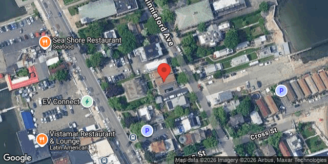 Aerial map of 569 MINNIEFORD AVENUE, Bronx