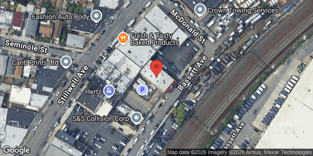 Aerial map of 1559 BASSETT AVENUE, Bronx