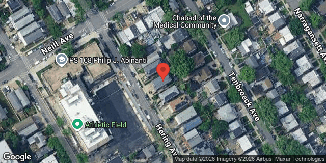 Aerial map of 1946 HERING AVENUE, Bronx