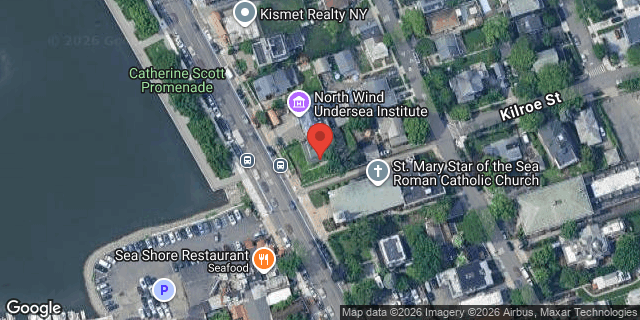 Aerial map of 604 CITY ISLAND AVENUE, Bronx