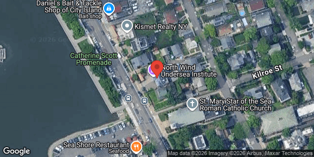 Aerial map of 610 CITY ISLAND AVENUE, Bronx