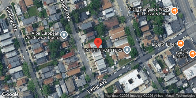 Aerial map of 2114 HAIGHT AVENUE, Bronx