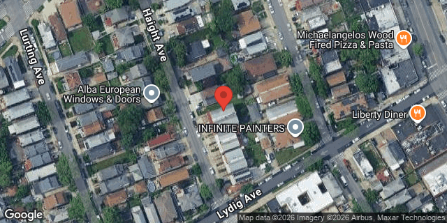 Aerial map of 2116 HAIGHT AVENUE, Bronx