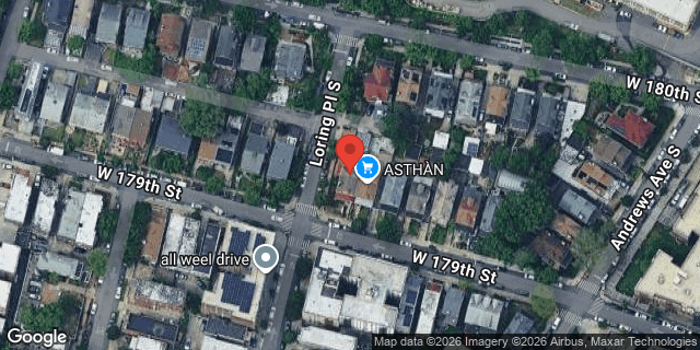 Aerial map of 157 WEST 179 STREET, Bronx