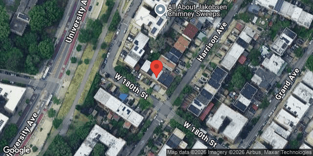 Aerial map of 69 WEST 180 STREET, Bronx