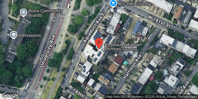 Aerial map of 2114 AQUEDUCT AVENUE EAST, Bronx