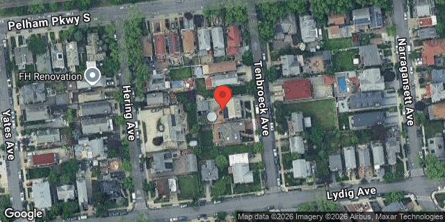 Aerial map of 2069 TENBROECK AVENUE, Bronx