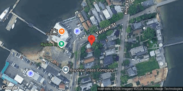Aerial map of 700 MINNIEFORD AVENUE, Bronx