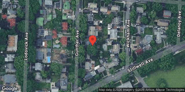 Aerial map of 2220 GUNTHER AVENUE, Bronx