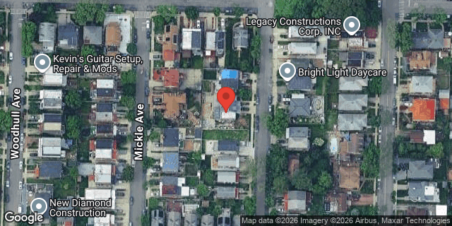 Aerial map of 2355 WESTERVELT AVENUE, Bronx