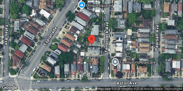Aerial map of 2313 TENBROECK AVENUE, Bronx