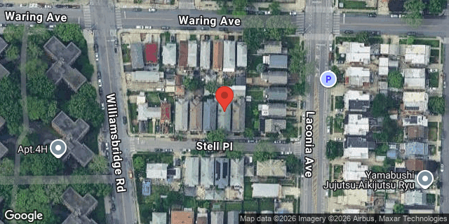 Aerial map of 1065 STELL PLACE, Bronx