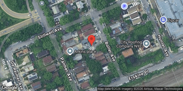 Aerial map of 2227 BOLLER AVENUE, Bronx