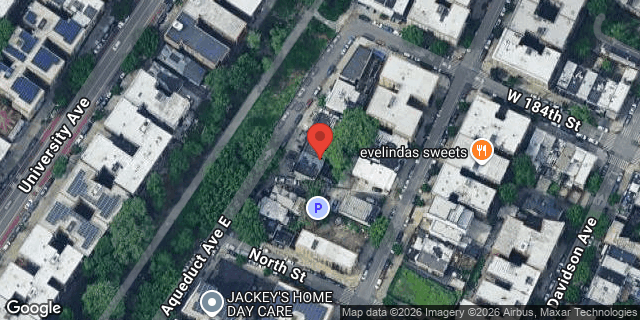 Aerial map of 2340 AQUEDUCT AVENUE EAST, Bronx