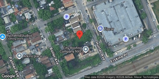 Aerial map of 2211 HUNTER AVENUE, Bronx