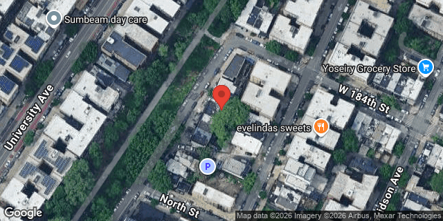 Aerial map of 2346 AQUEDUCT AVENUE EAST, Bronx